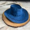 Cow Boy Hat (Blue)